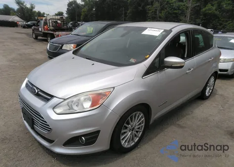 2013 Ford C-Max Hybrid Sel из США, поврежденный, VIN 1FADP5BU5DL508159